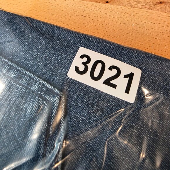 Agolde Sophie High Rise Skinny Crop Blue Jeans Fray Hem Comfy Stretch Denim 29 - Picture 10 of 10